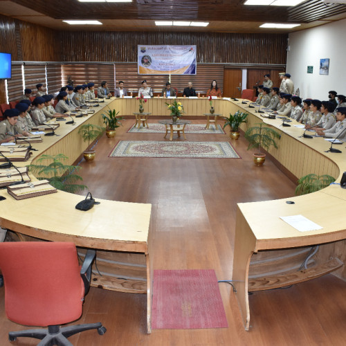workshop on Road Safety for Lady police